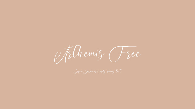 Arthemis Free Font