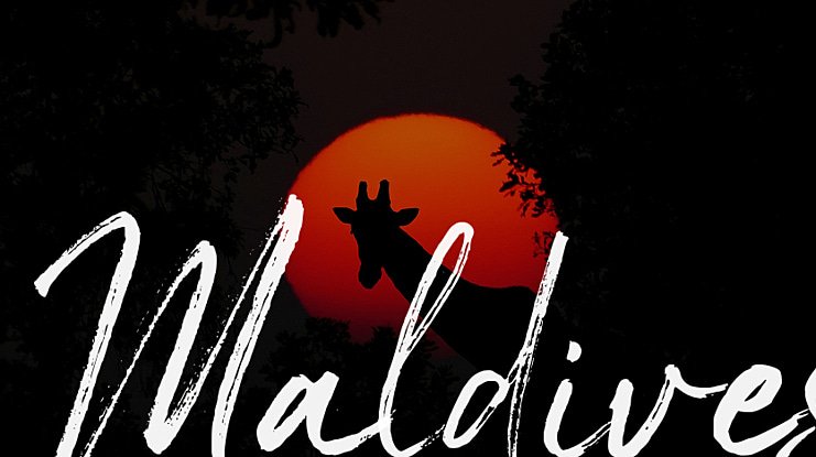 Maldives Font