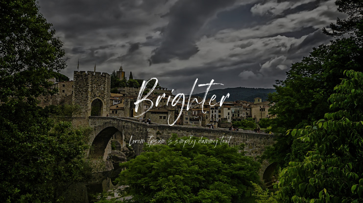 Brighter Font