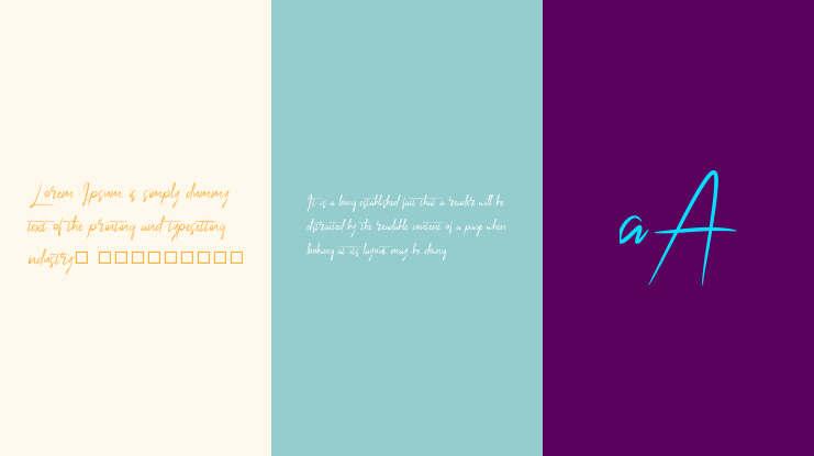 NalikaSignature Font