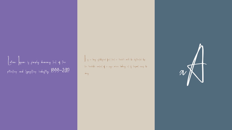 Geovanice Font