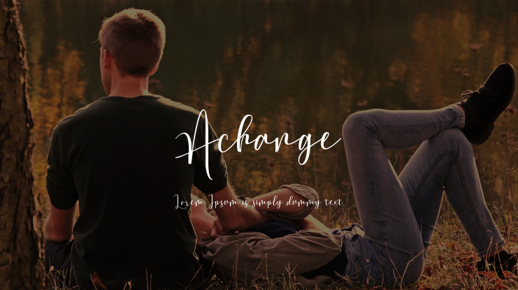 Achange Font