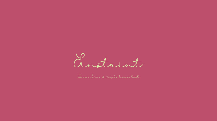 Einstaint Font