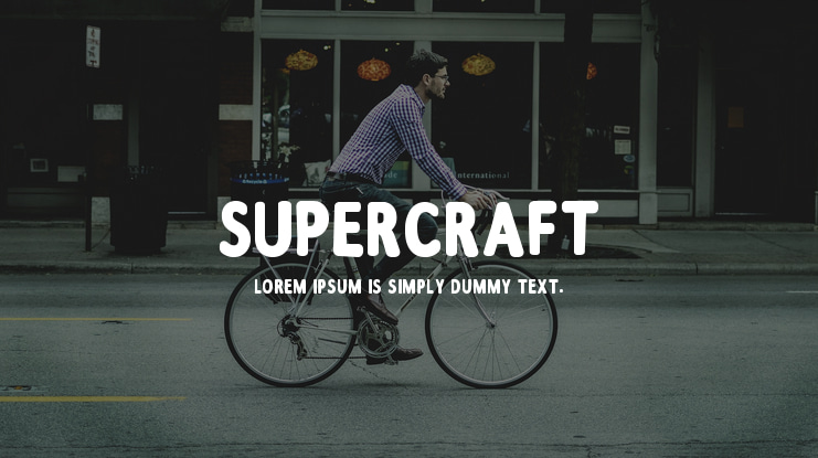 Supercraft Font