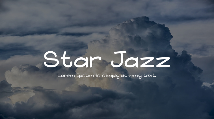 Star Jazz Font