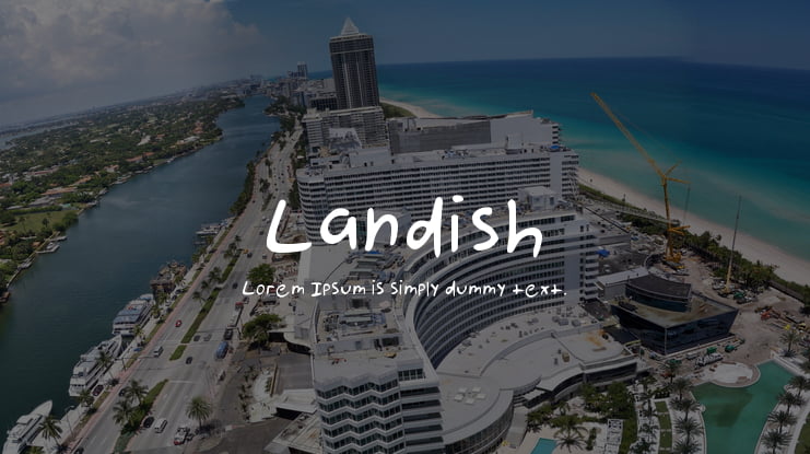 Landish Font