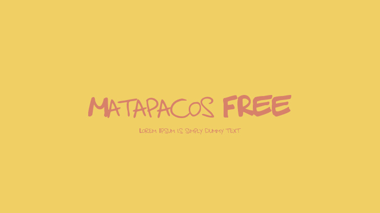 Matapacos FREE Font