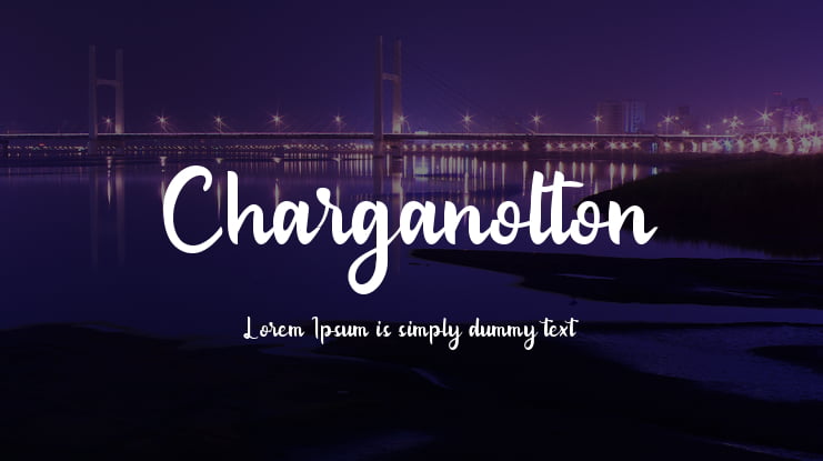 Charganolton Font