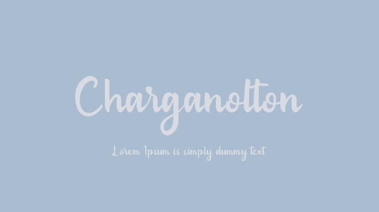 Charganolton Font