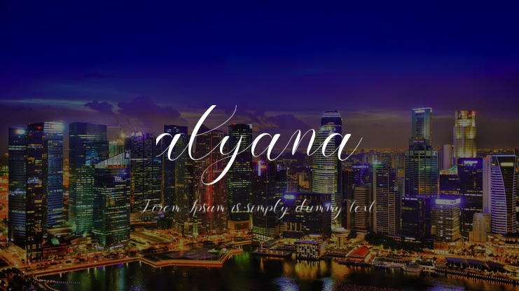 alyana Font