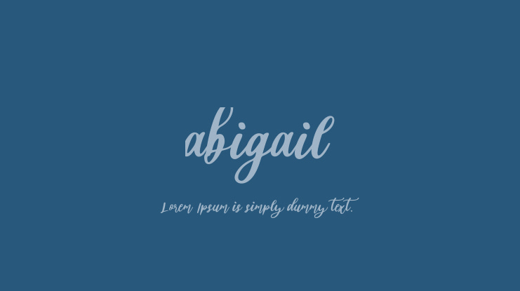 abigail Font