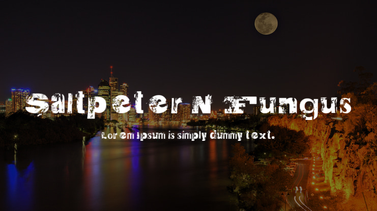 Saltpeter N Fungus Font