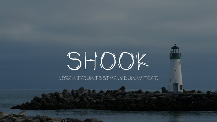 Shook Font