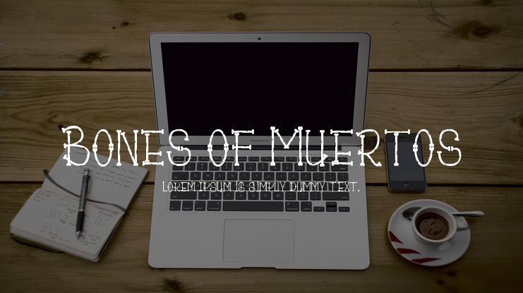 Bones of Muertos Font