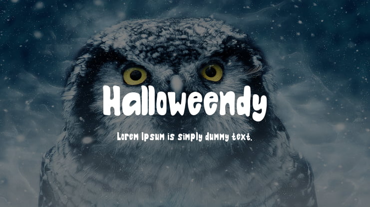 Halloweendy Font
