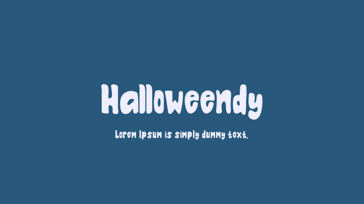 Halloweendy Font
