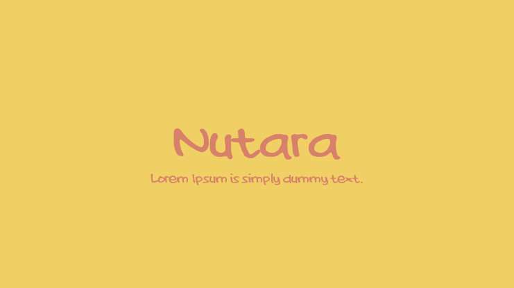 Nutara Font