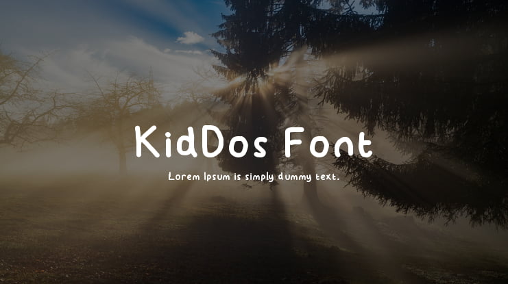 KidDos Font