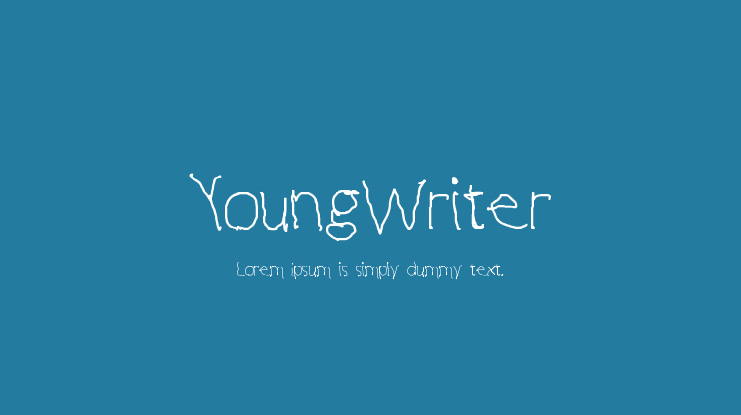 YoungWriter Font