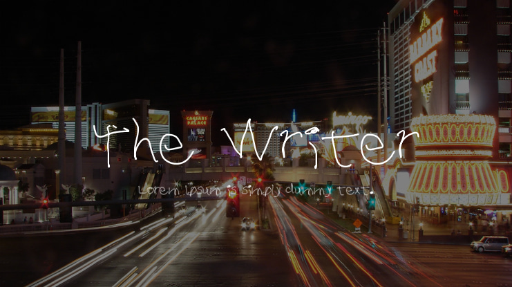 The Writer Font