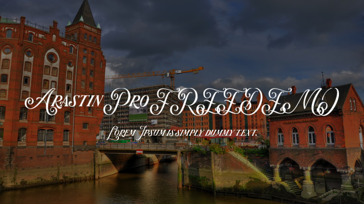 Arastin Pro FREE DEMO Font Family