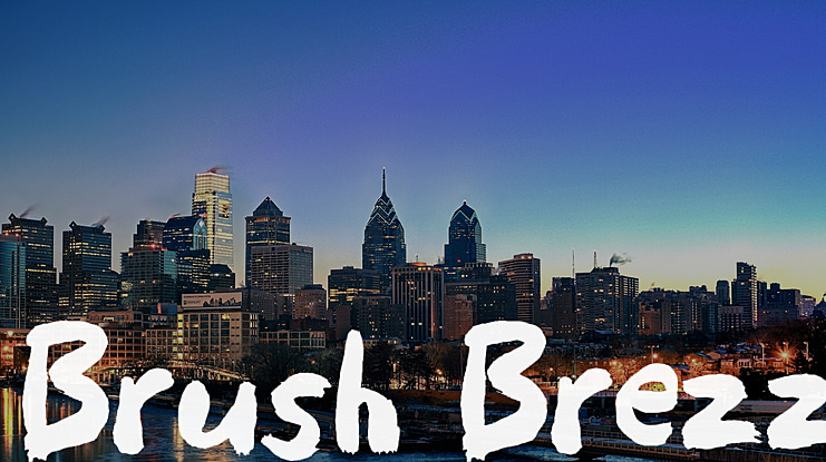 Brush Brezz Font