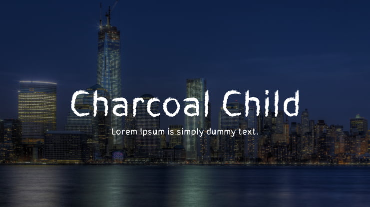 Charcoal Child Font