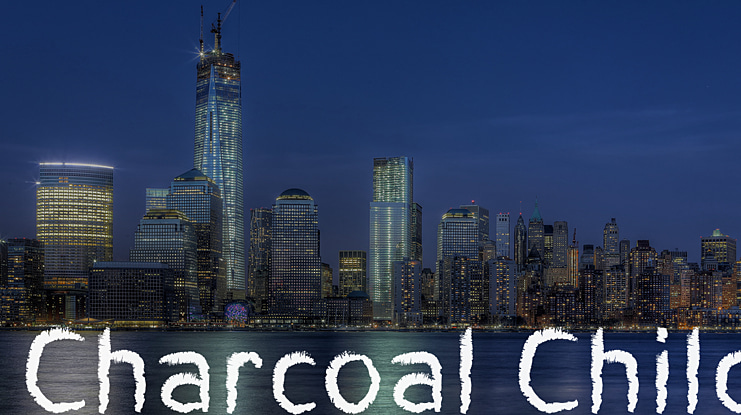 Charcoal Child Font