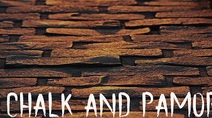 Chalk and Pamor Font