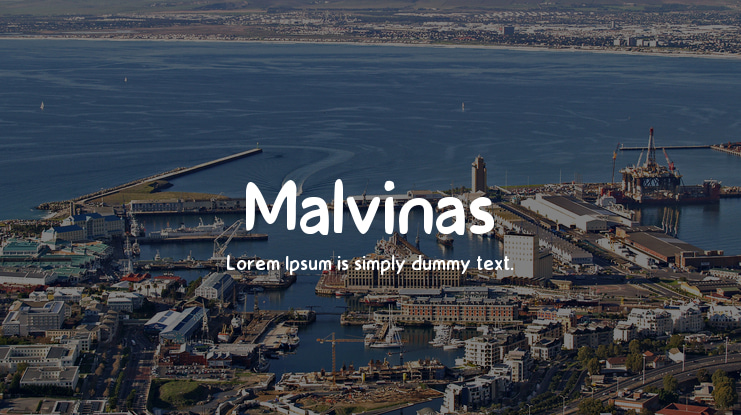Malvinas Font