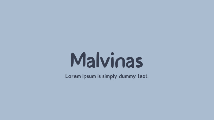 Malvinas Font