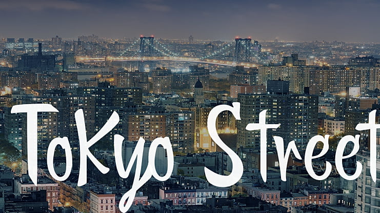 Tokyo Street Font