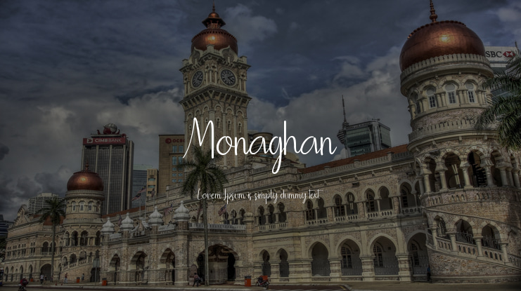 Monaghan Font