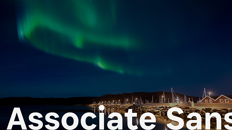 Associate Sans Font Family