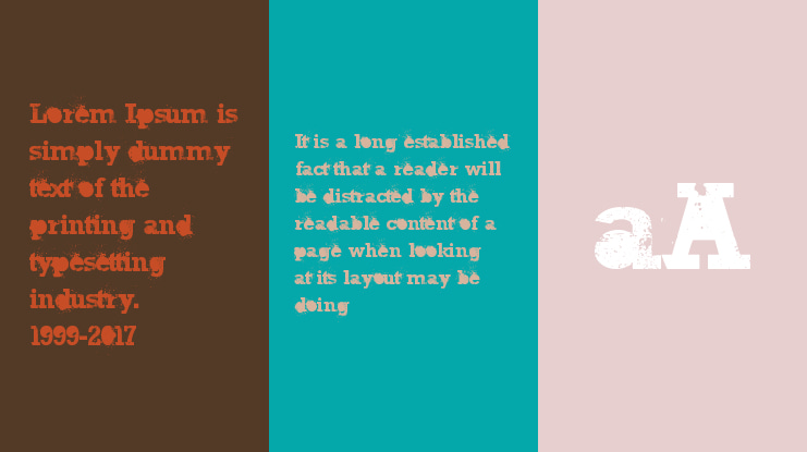 The Great Thunder Font