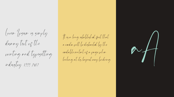 Handsnow Font