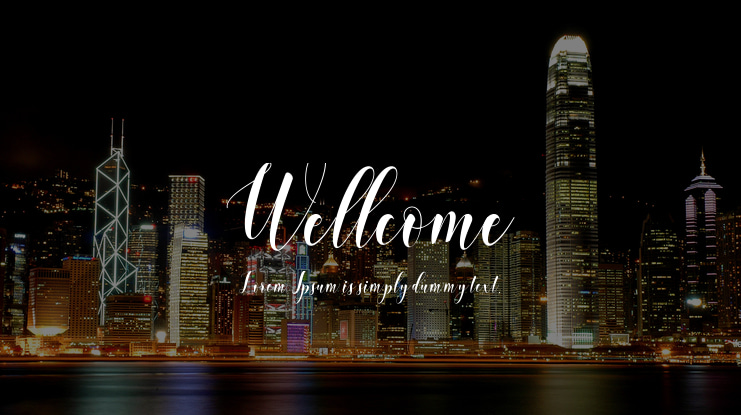 Wellcome Font