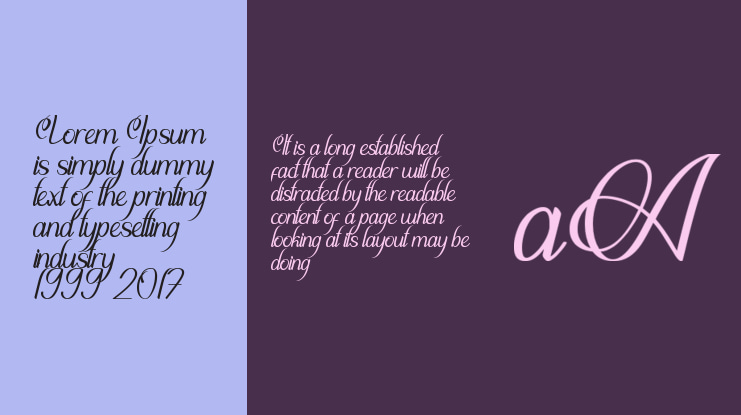 Rheinalita Personal Use Only Font