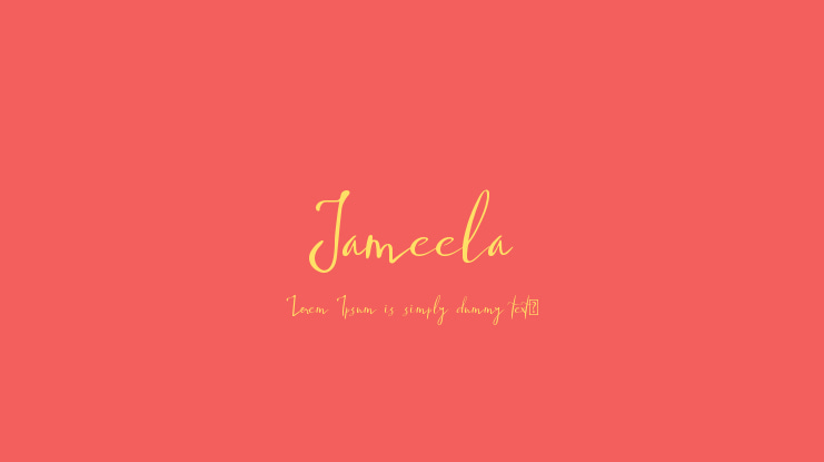 Jameela Font
