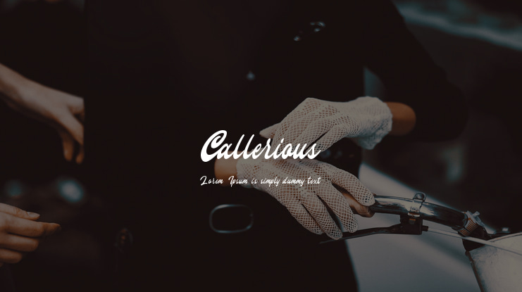 Callerious Font