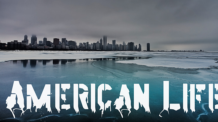 American Life Font