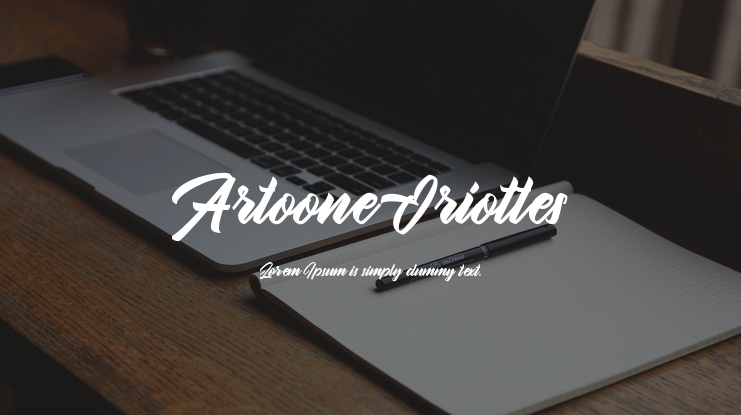 Artoone Oriottes Font