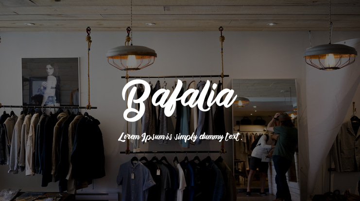 Bafalia Font