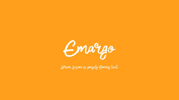 Emargo Font