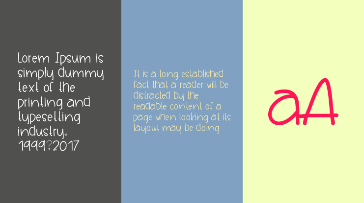 LoveKnowsNoSize Font