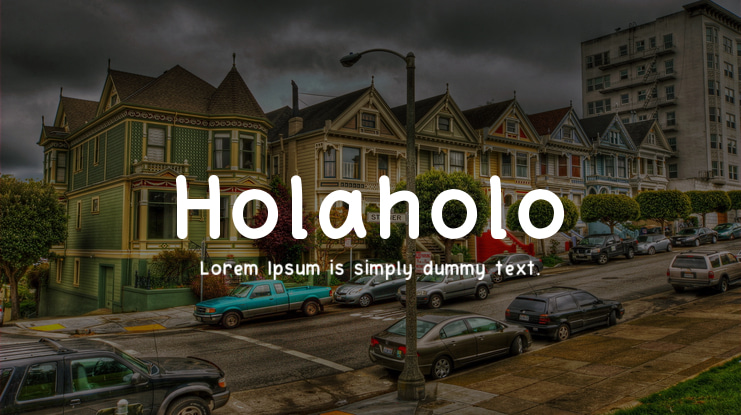 Holaholo Font