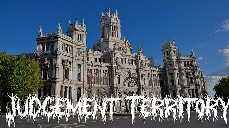 Judgement Territory Font