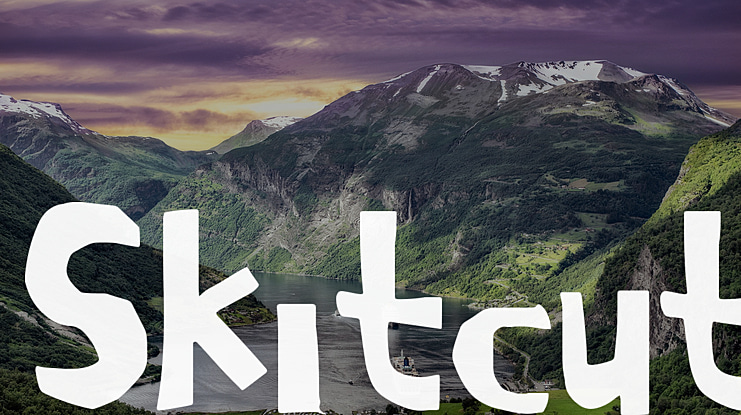 Skitcut Font