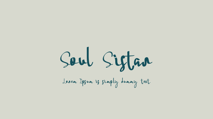 Soul Sistar Font