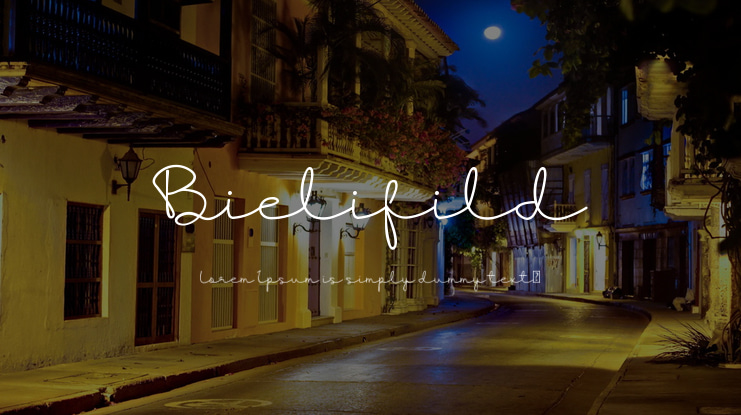 Bielifild Font